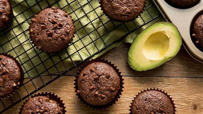 Premium ZUGA™ Chocolate Avocado Muffins Recipe
